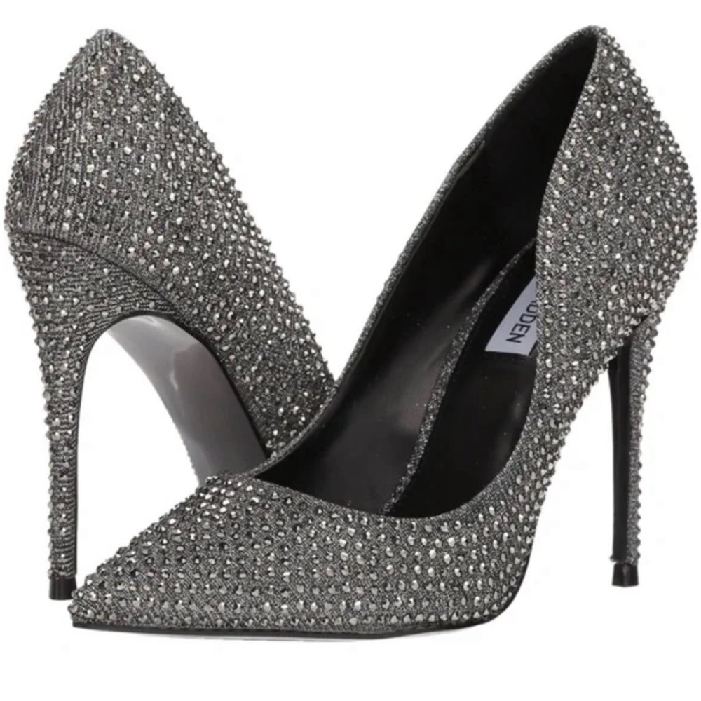 Steve Madden | Daisie Rhinestone Stiletto Pump Heels